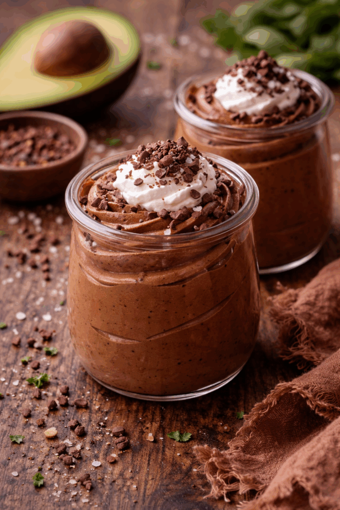 Chocolate avocado Mousse