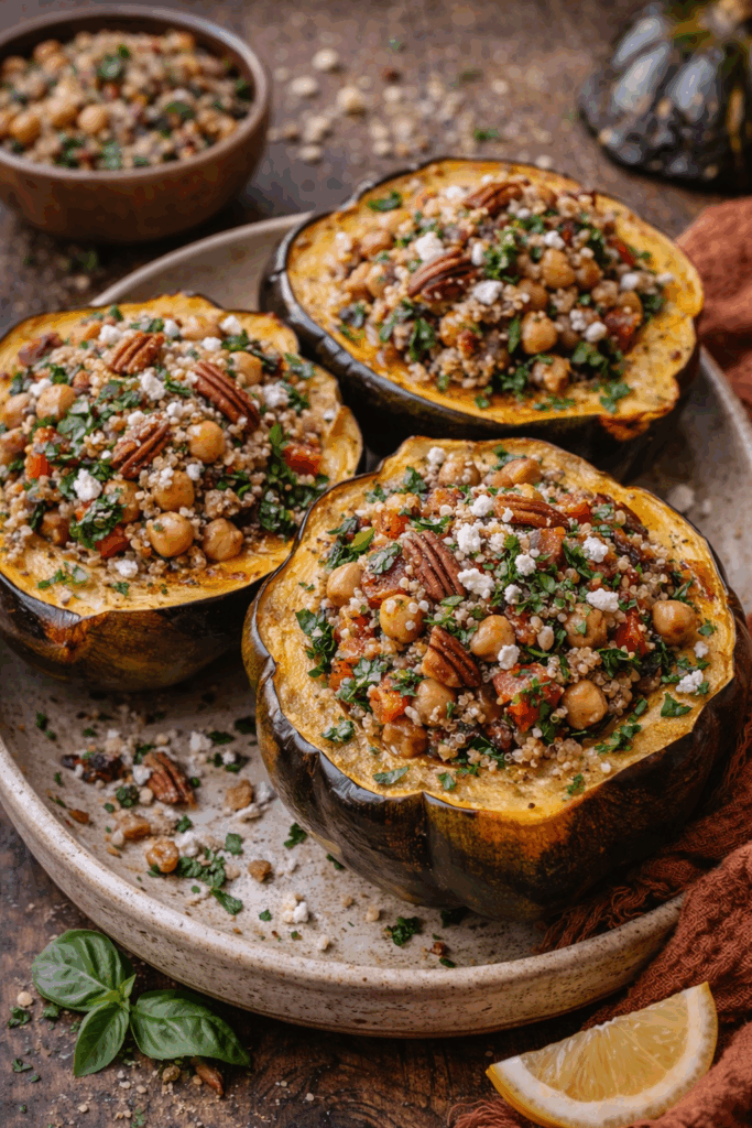 stuffed acorn squash 
