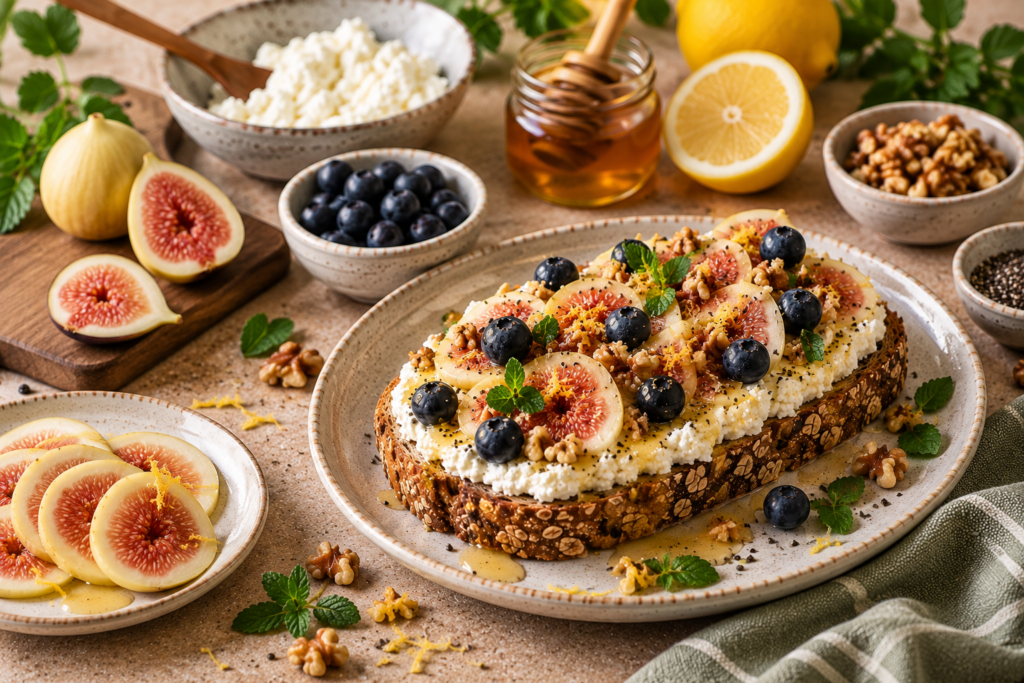 ricotta toast