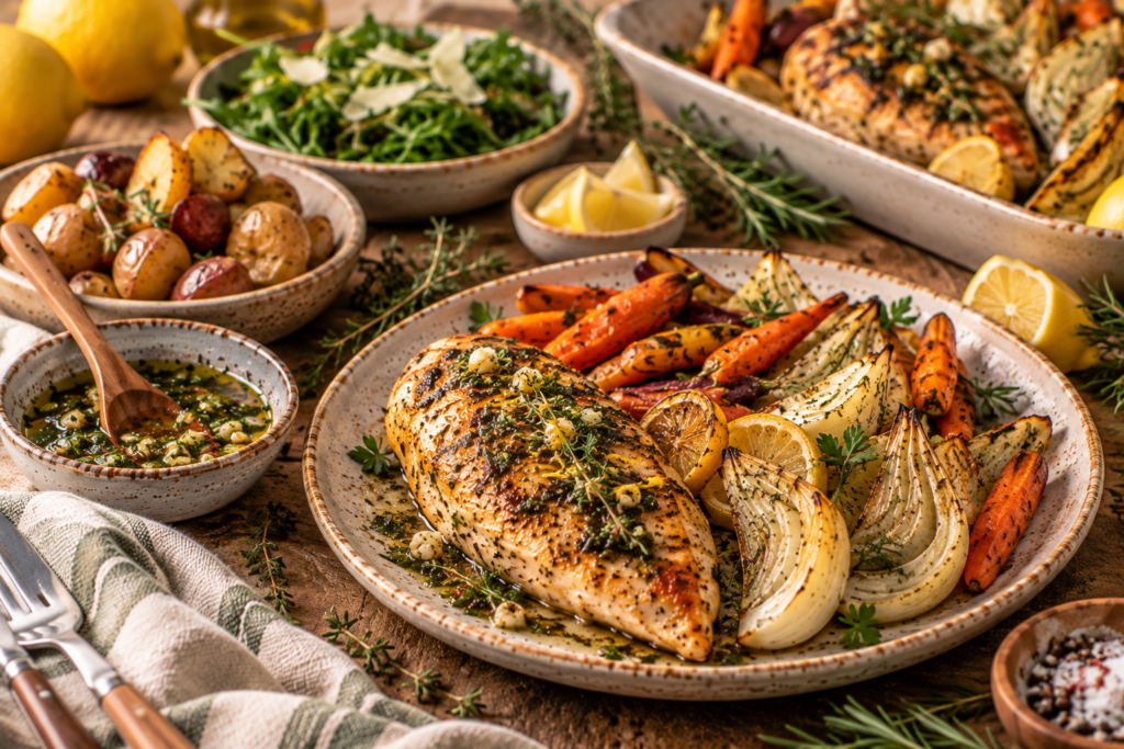 lemon herb chicken