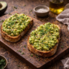 avocado dill toast
